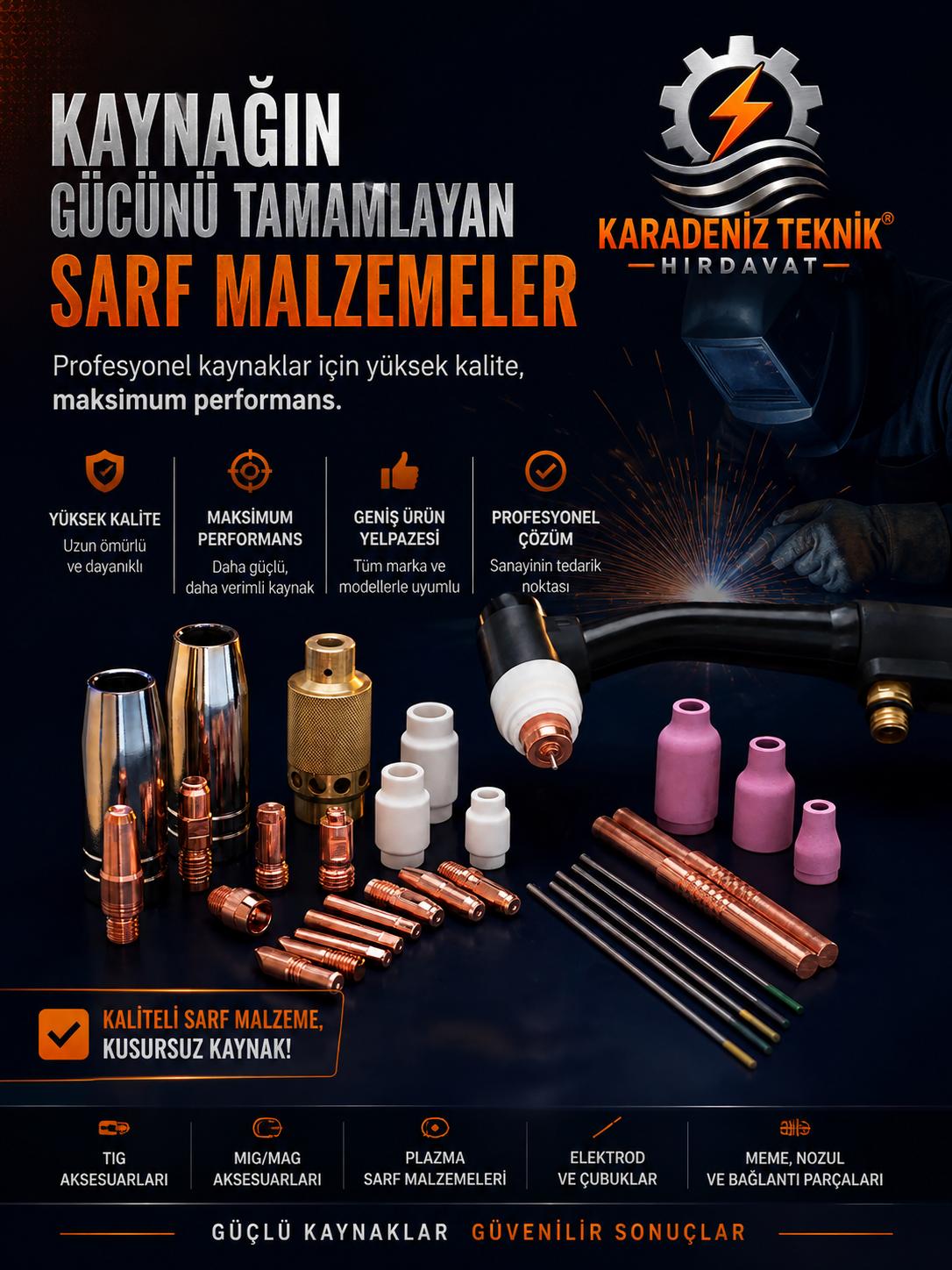 Kaynak & Sarf Malzemeleri